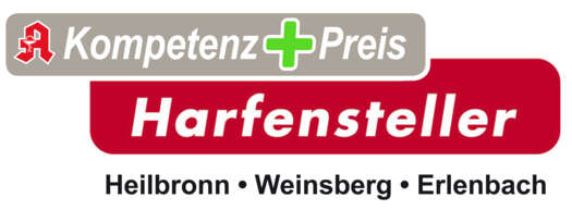 Logo der Harfensteller Apotheke am Traubenplatz