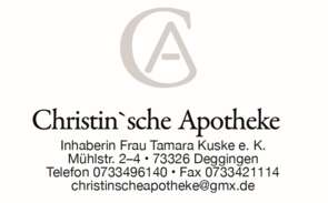 Logo der Otto Christin'sche Apotheke