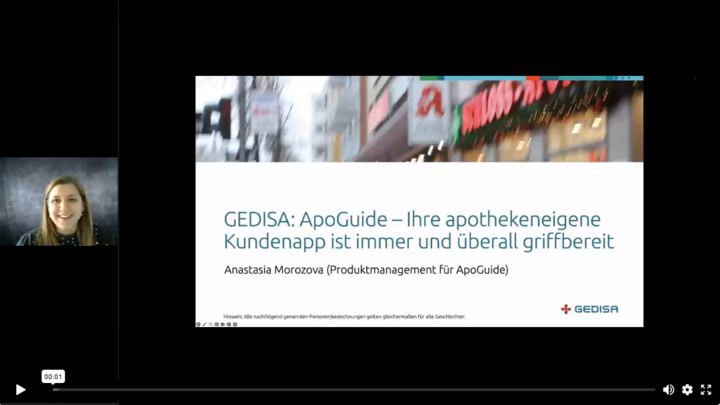 Titelbild GEDISA webinar ApoGuide – Ihre apothekeneigene Kundenapp ist immer und überall griffbereit 1 –
